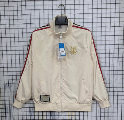 2025-26 Flamengo Beige Waterproof Windbreaker S-2XL