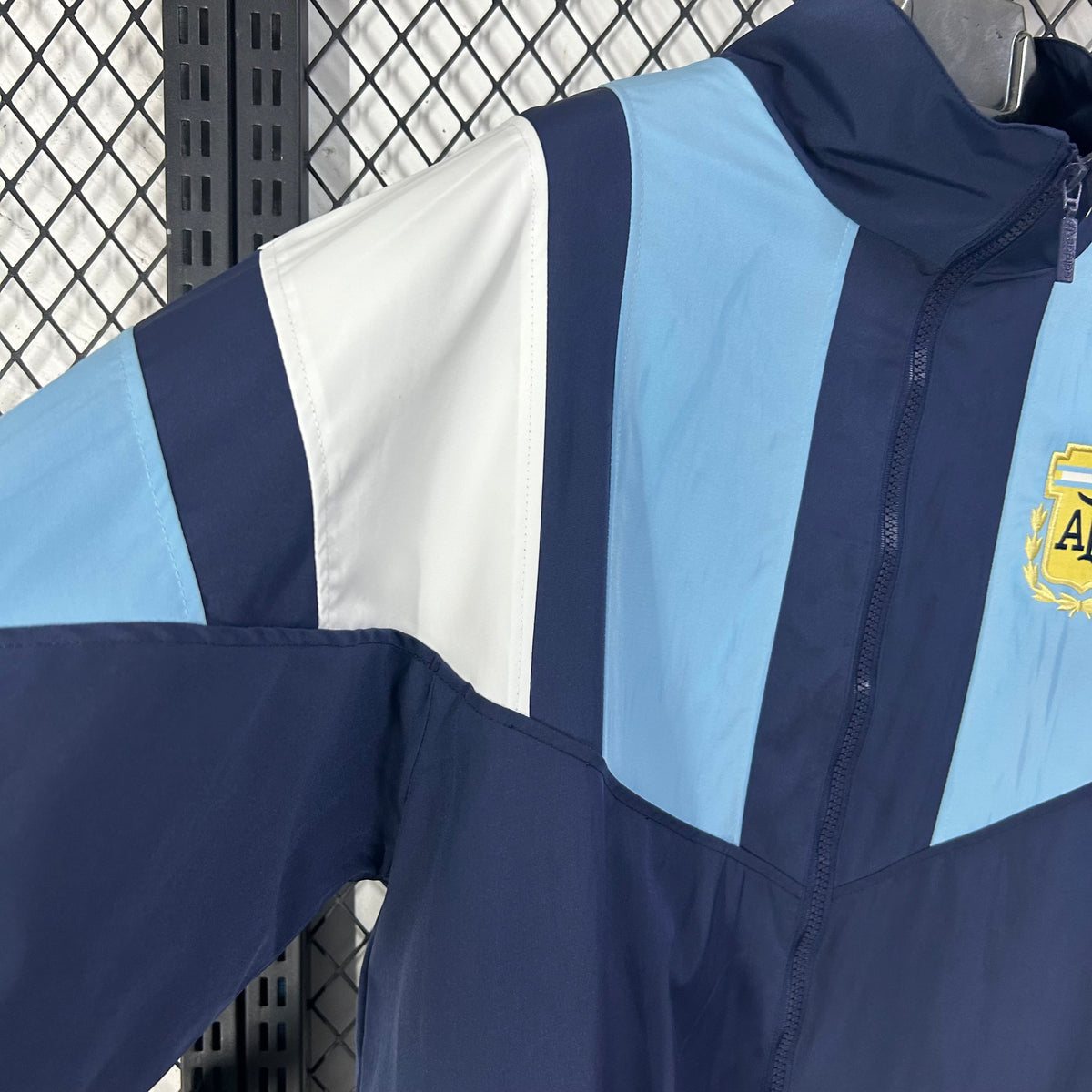 2026 Argentina Navy Blue World Cup Casual Windbreaker S-2XL