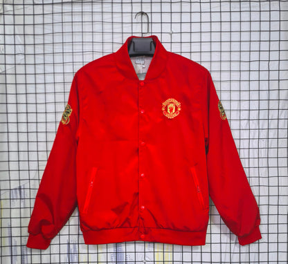 2025-26 Manchester United Red Waterproof Windbreaker S-XXL