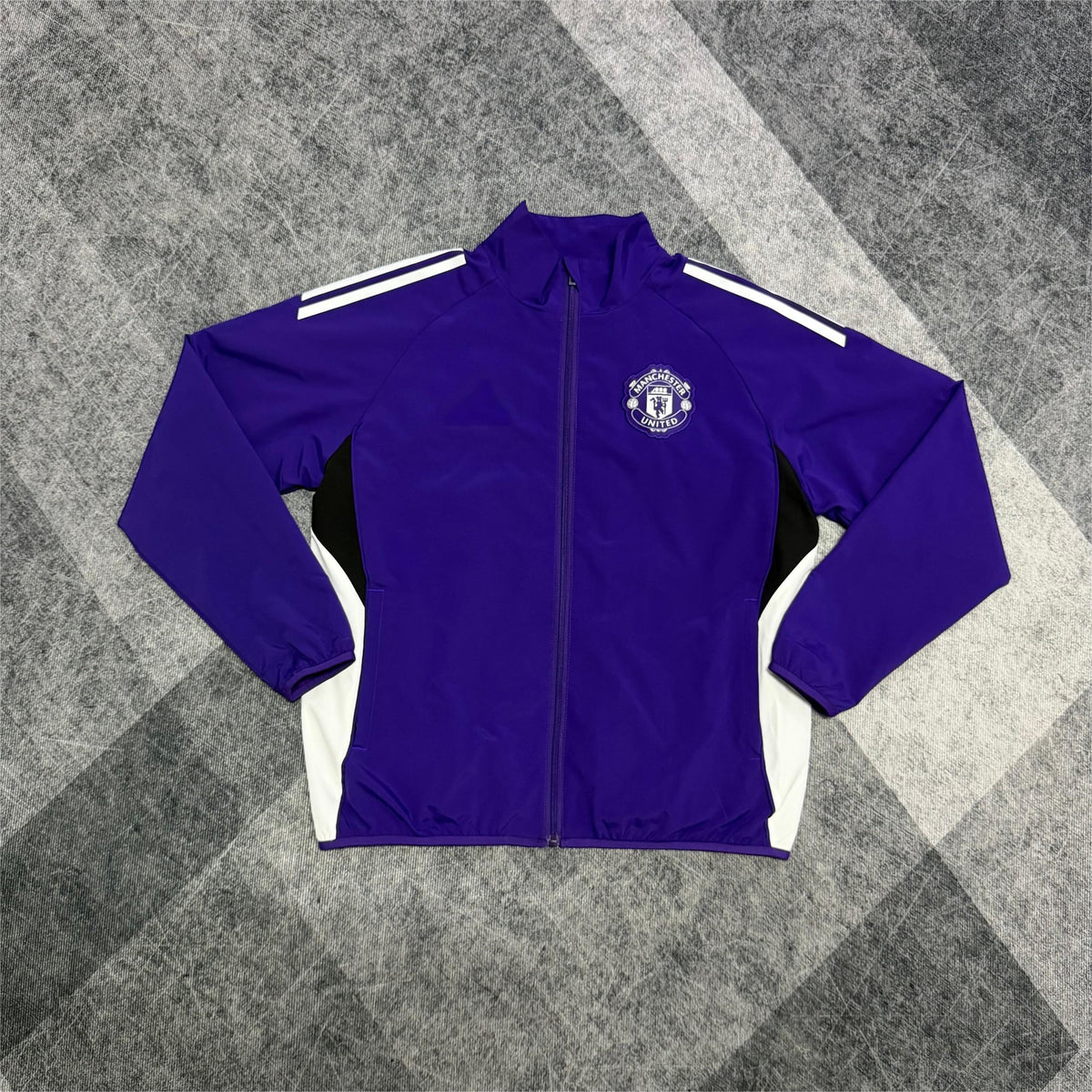 2026-27 Manchester United Purple Waterproof Windbreaker S-2XL