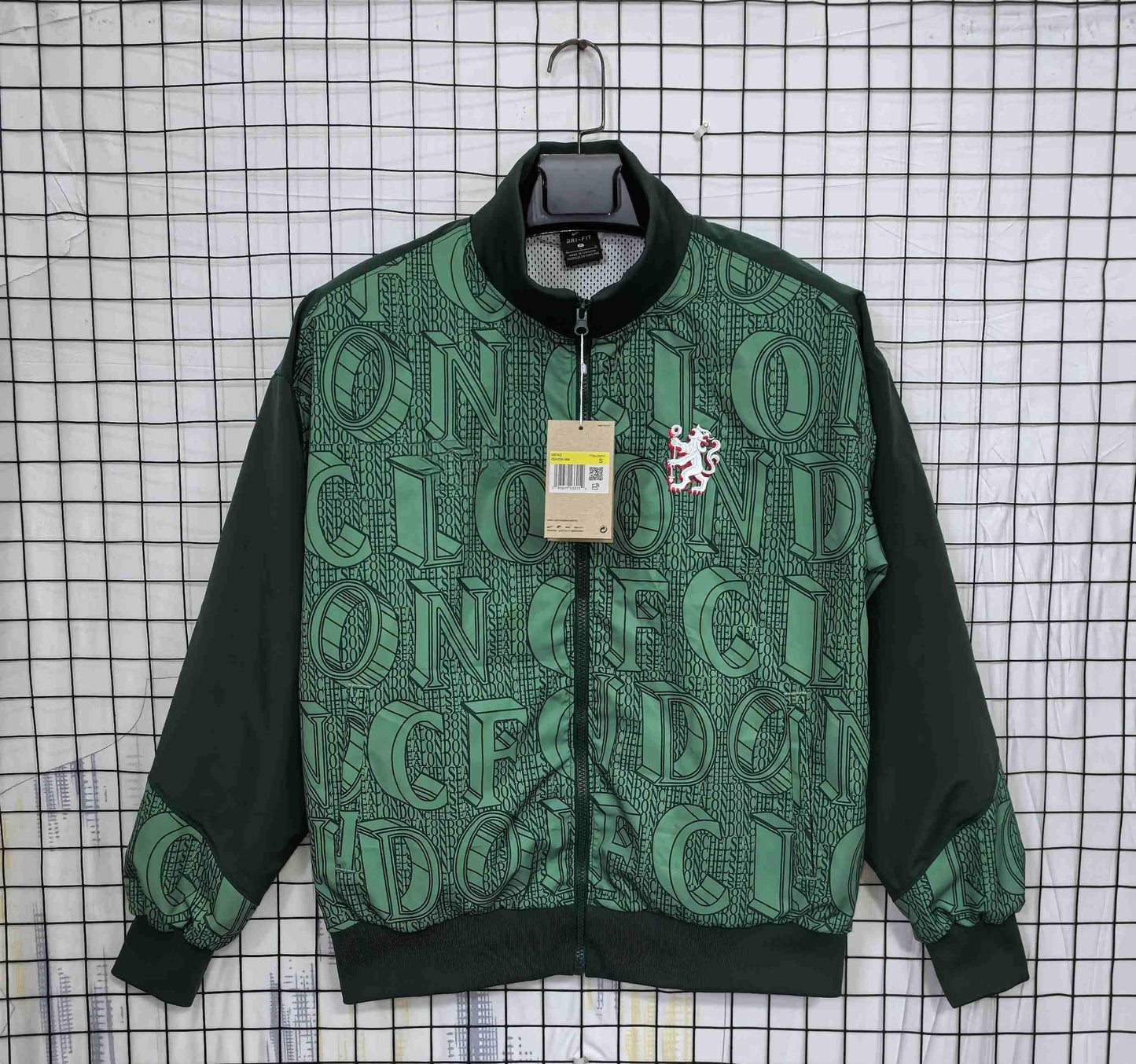 2025-26 Chelsea Green Waterproof Windbreaker S-2XL
