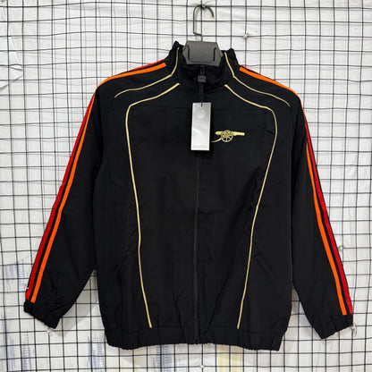 2026-27 Arsenal Black Windbreaker S-2XL