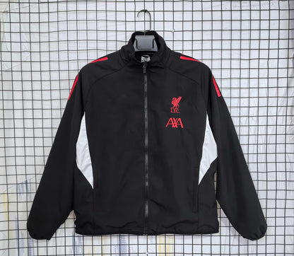 2025-26 Liverpool Black Windbreaker S-2XL