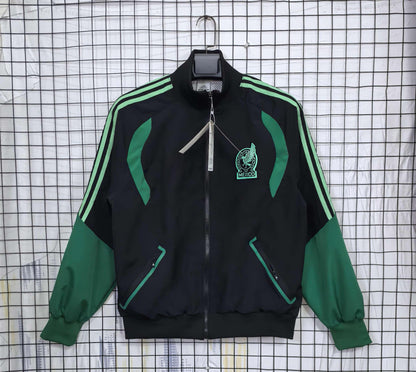 2026 Mexico Black Waterproof Windbreaker S-2XL