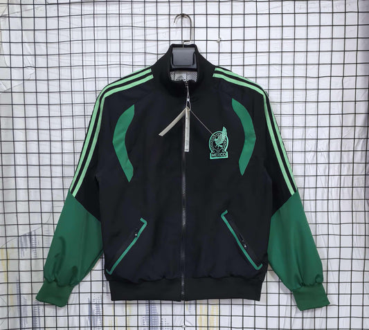 2026 Mexiko Schwarzer wasserdichter Windbreaker S-2XL