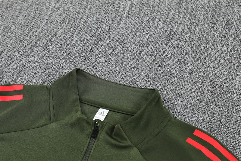 Conjunto de entrenamiento rojo del Barcelona 2024-25 (tallas S-2XL)