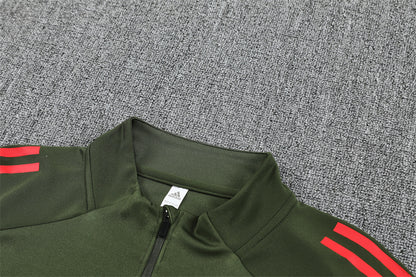 Conjunto de entrenamiento rojo del Barcelona 2024-25 (tallas S-2XL)