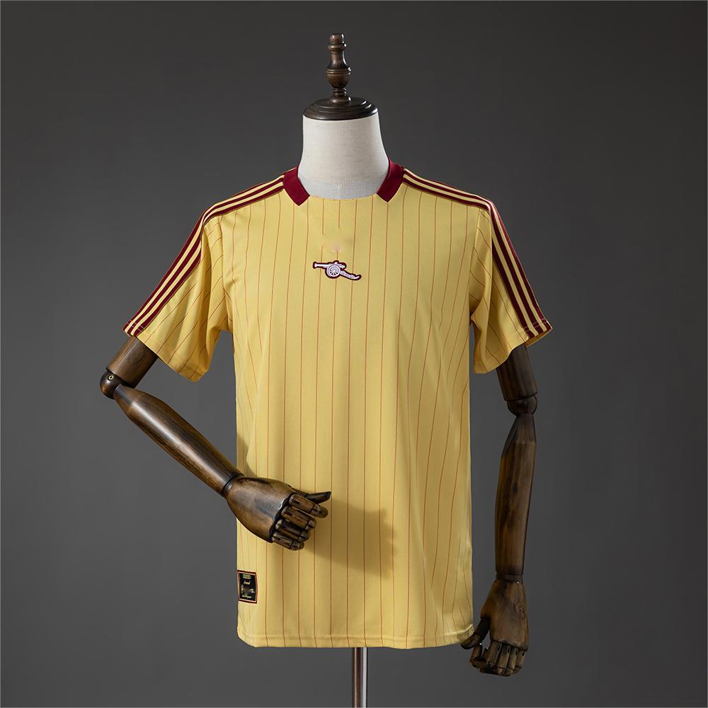 2026-27 Arsenal Terrace Icons Yellow T-Shirt S-2XL