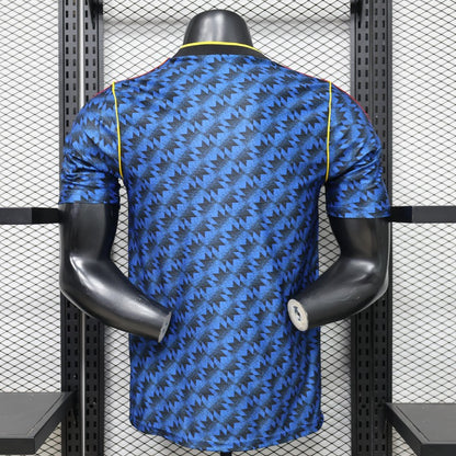 2026-27 Manchester United Away Blue with Black Player S-3XL