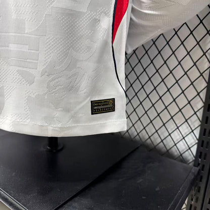 2026 England Home Long Sleeve Player S-2XL