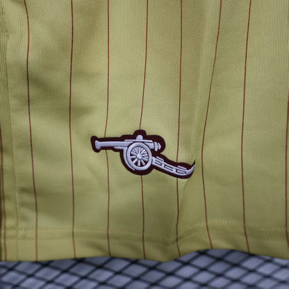 2026-27 Arsenal Terrace Icons Yellow Shorts Player S-2XL