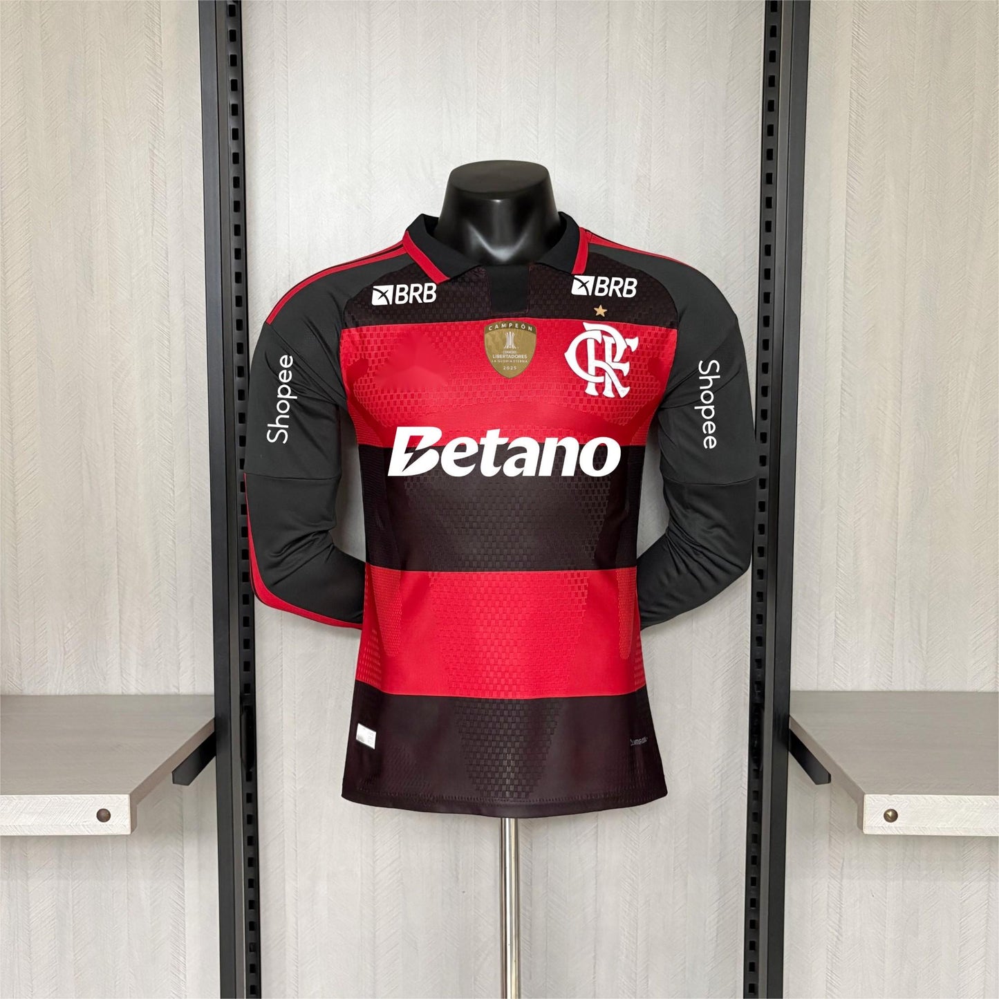 2026-27 Flamengo Home All Sponsors long-Sleeved Player S-3XL