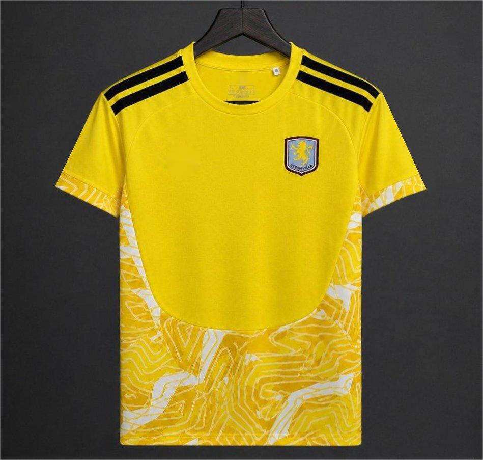 2026-27 Aston Villa Goalkeeper Yellow S-4XL