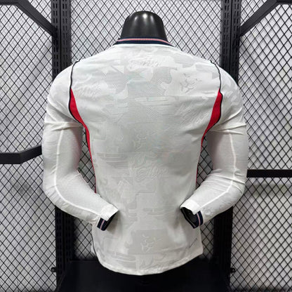 2026 England Home Long Sleeve Player S-2XL