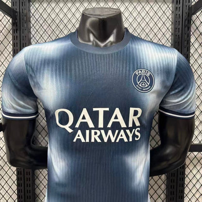 2026-27 París Azul Oscuro Gris Degradado Jugador Especial S-3XL