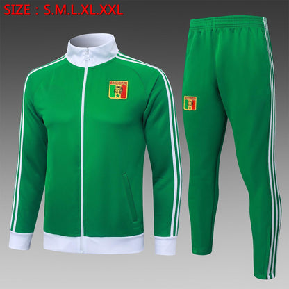 2026-27 Senegal Grüner Langer Trainingsanzug S-2XL