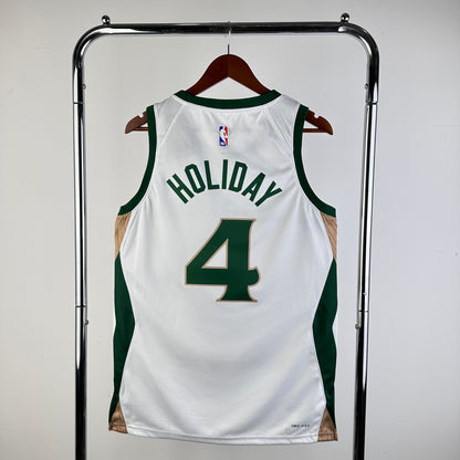 NBA 2024-25 Celtics City Edition No.4 HOLIDAY