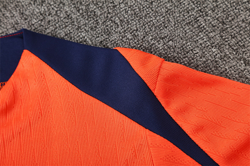 2023-24 Paris Saint-Germain PSG BEIGE Trainingsanzug-Set