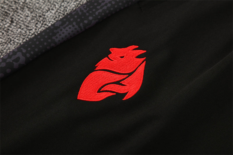 Conjunto de entrenamiento rojo del Barcelona 2024-25 (tallas S-2XL)