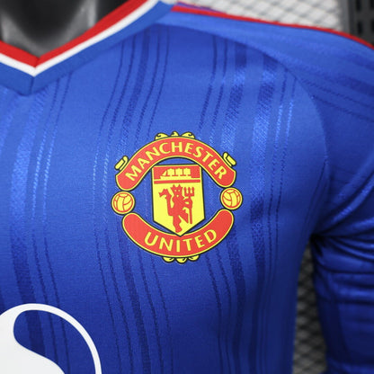 2026-27 Manchester United Auswärts Langarm Trikot Spieler S-2XL
