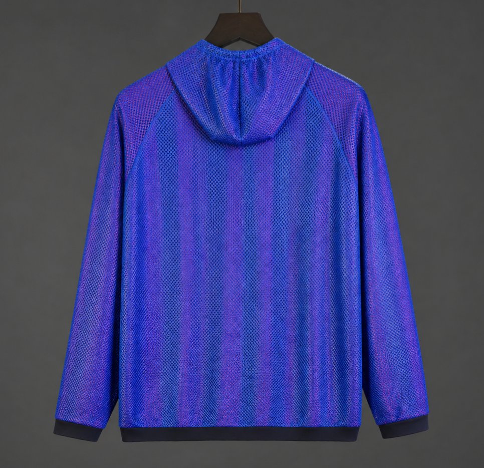 2026-27 Chelsea Lightweight Breathable Mesh Blue Windbreaker S-2XL