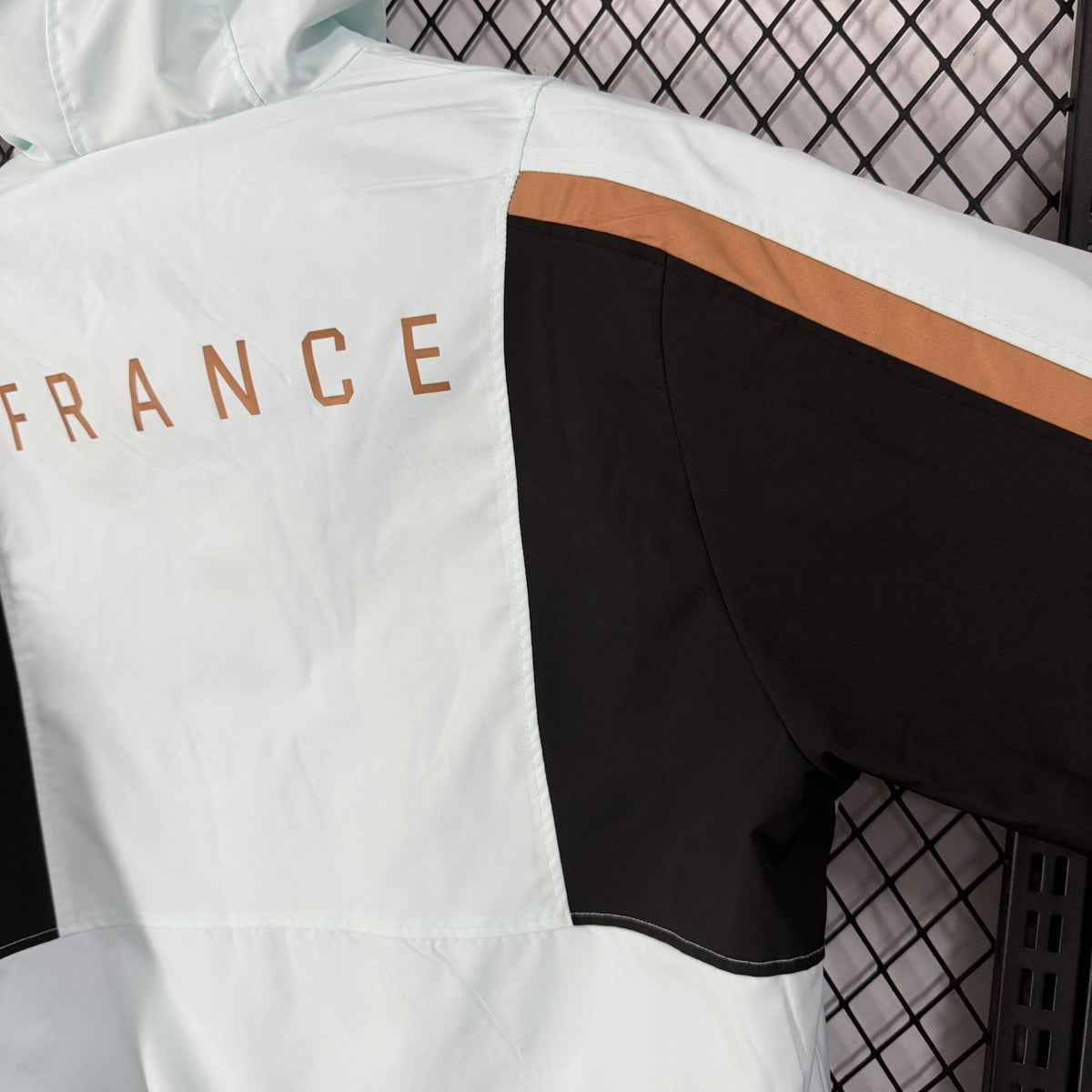 2026 France Light Green World Cup Casual Training Windbreaker  S-2XL