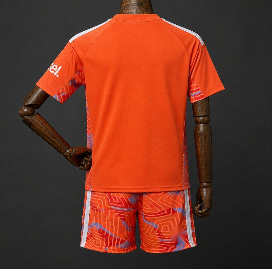 2026-27 Arsenal Goalkeeper Orange Kids Size 16-28