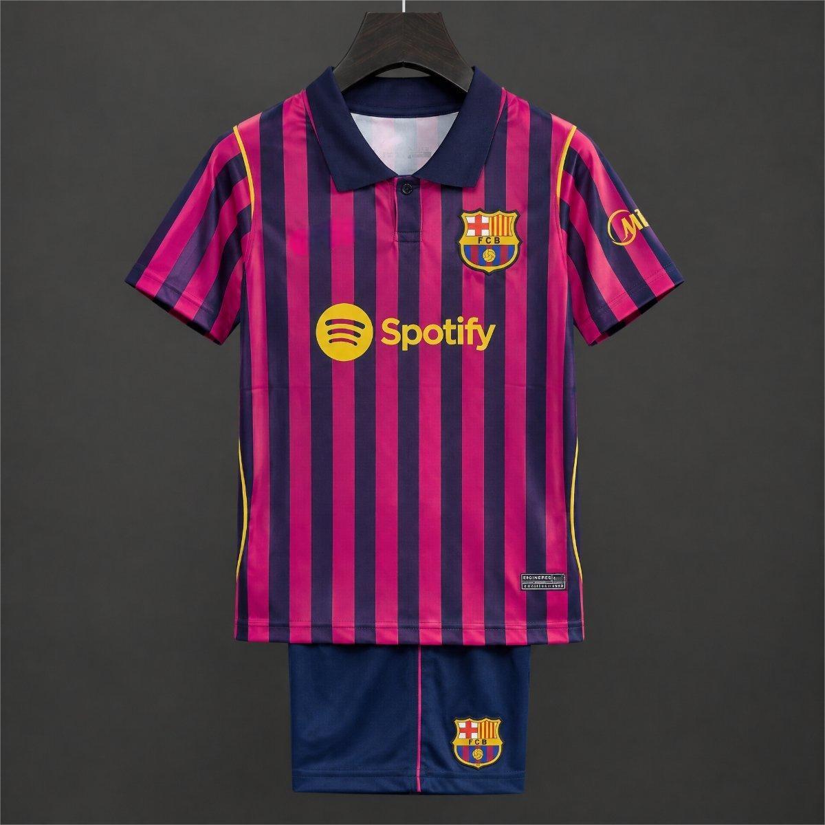 2026-27 Barcelona Stripes Kids Size 16-28