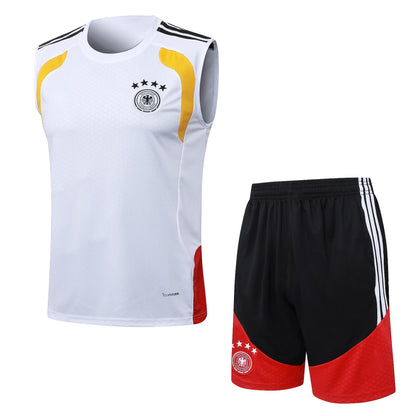 2627 German White Vest Suit S-2XL