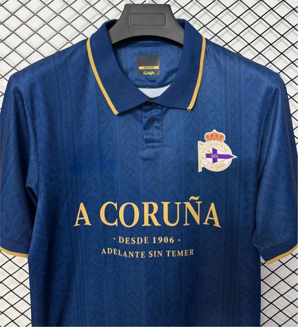 2026-27 La Coruna 120th Anniversary Special Edition Polo S-4XL
