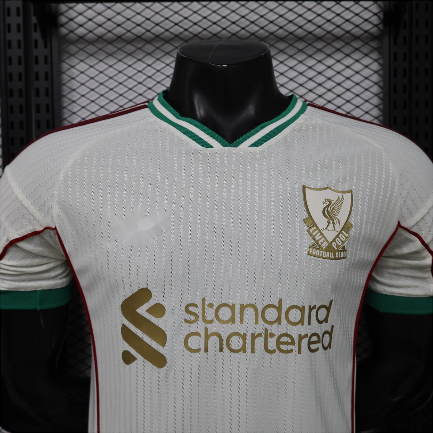 2026-27 Liverpool Away FC Off-White With Gold Crest Special Edition Player S-3XL
