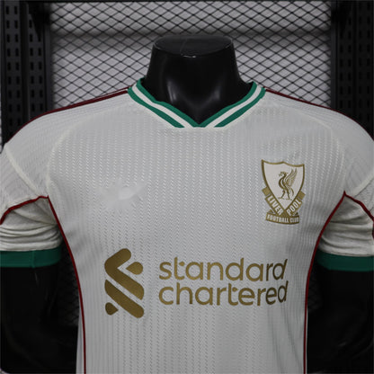 2026-27 Liverpool Away FC Off-White With Gold Crest Special Edition Player S-3XL