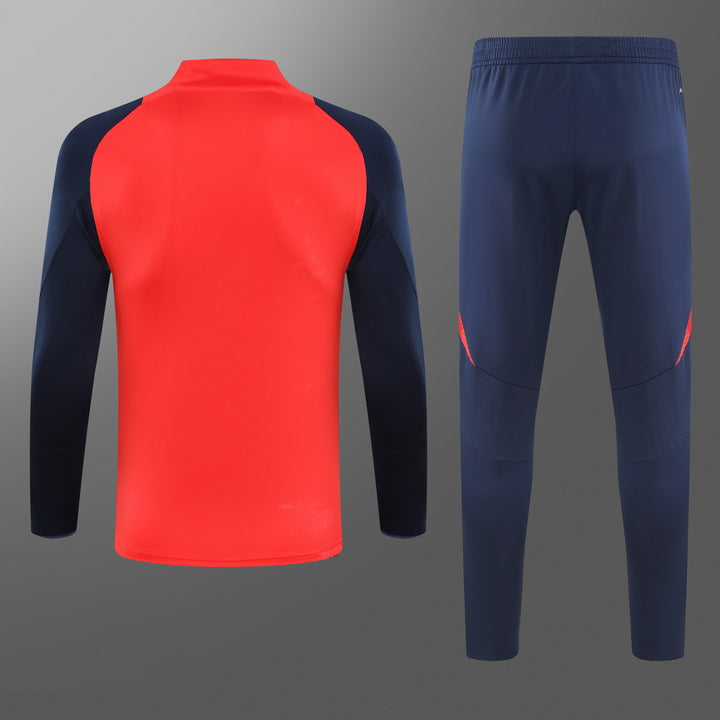 2023-24 Paris Saint-Germain PSG BEIGE Trainingsanzug-Set