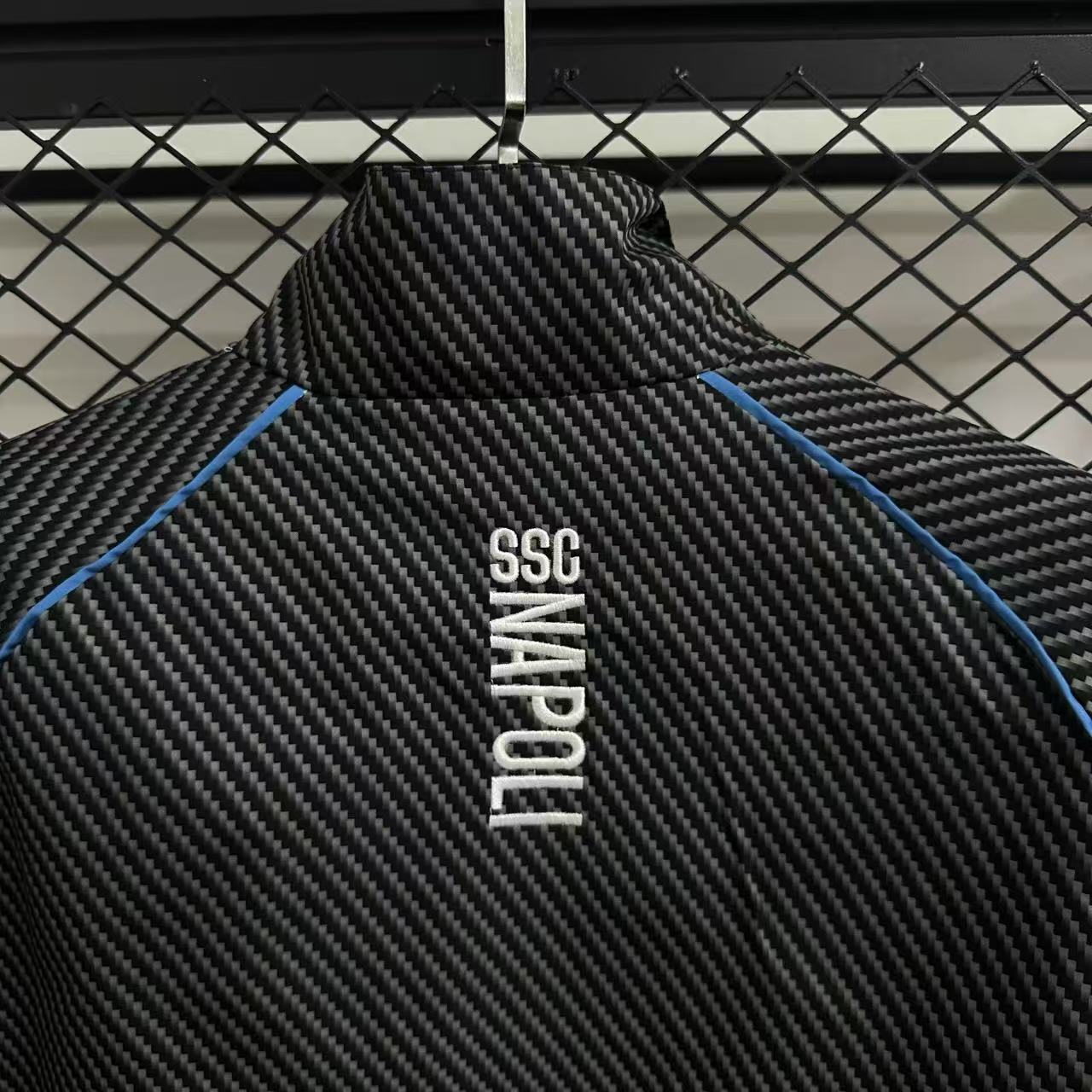 2025-26 Napoli Windbreaker Black S-2XL