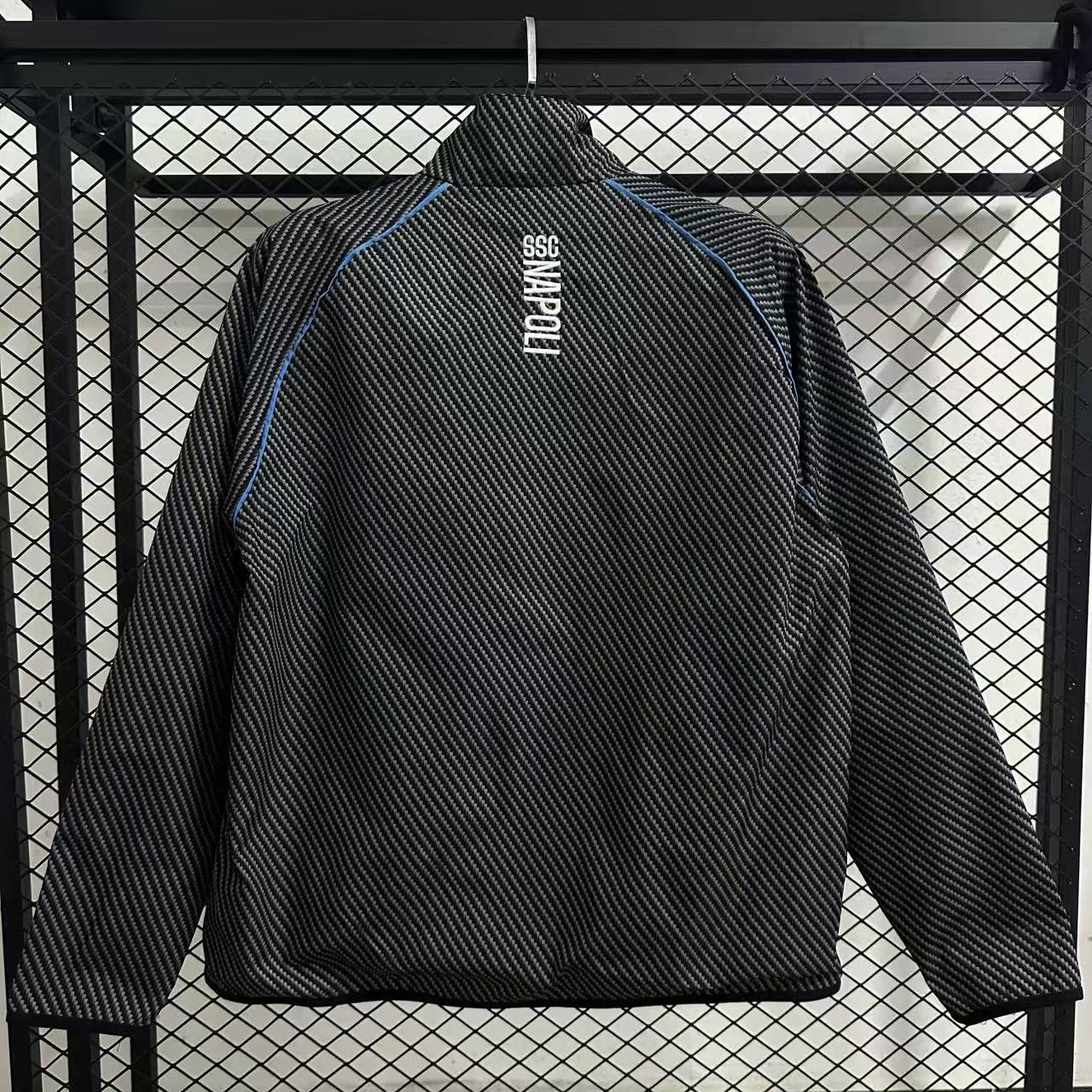 2025-26 Napoli Windbreaker Black S-2XL