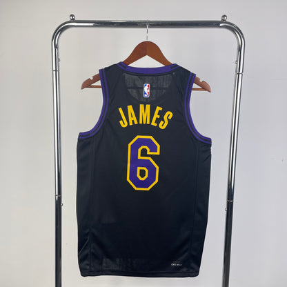 NBA 2024-25 Lakers City Edition No.6 JAMES