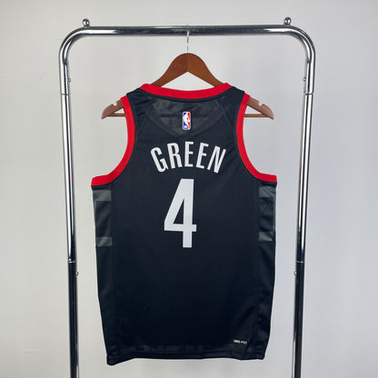 NBA 2024-25 Rockets flying limited No. 4 GREEN