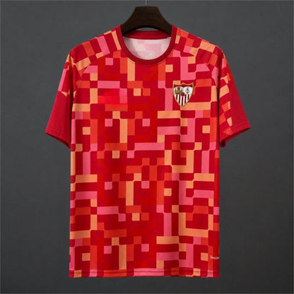 2026-27 Sevilla Training Digital Pixel Pattern S-2XL