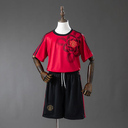 2025-26 Manchester United Historia Cultural Roja Niños TALLA 16-28