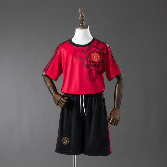 2025-26 Manchester United Cultural Story Red Kids SIZE 16-28