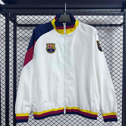 2025-26 Barcelona Waterproof Jacket Embroidered Windbreaker S-2XL