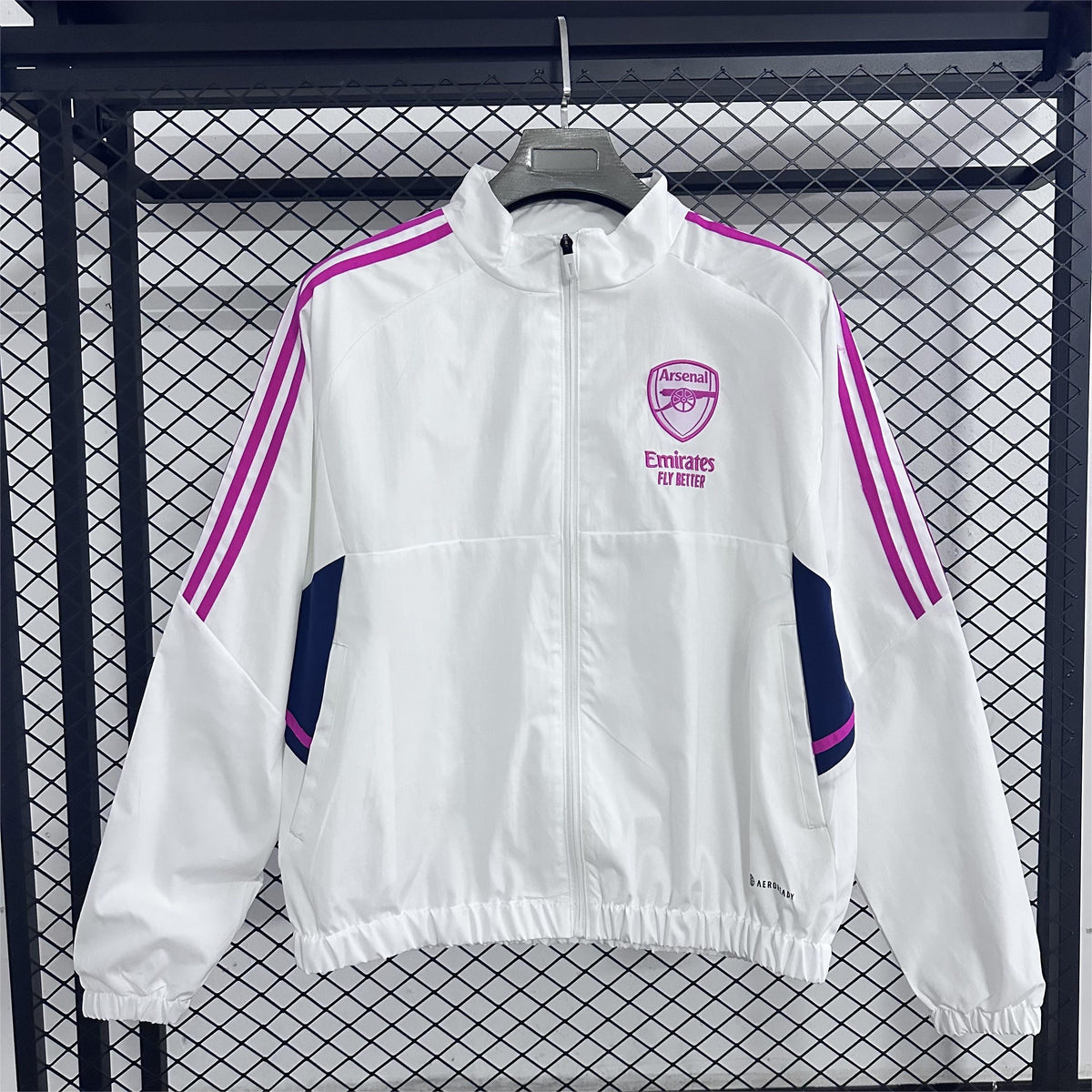 2025-26 Arsenal Retro Casual Waterproof Windbreaker S-2XL