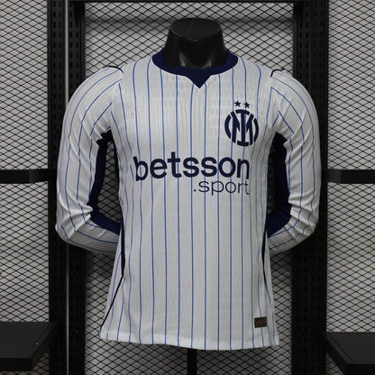 2026-27 Inter Milan Away Long Sleeve Player S-2XL