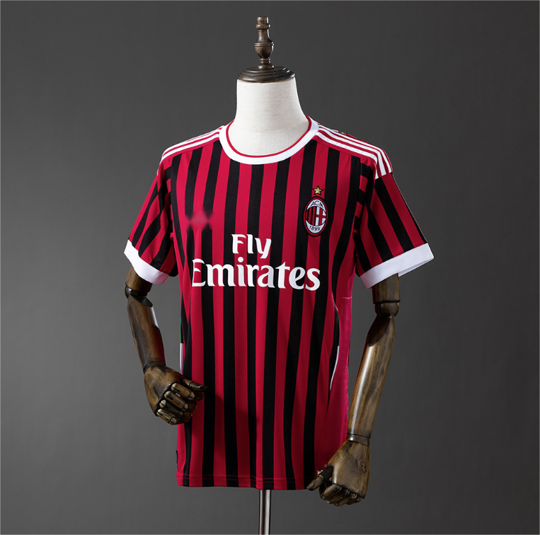 2011-12 AC Milan home Retro S-XXL