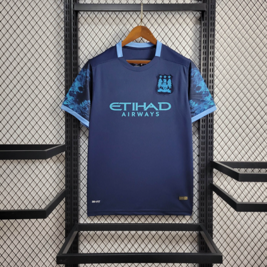 2015-16 Manchester City Auswärtstrikot Retro S-2XL