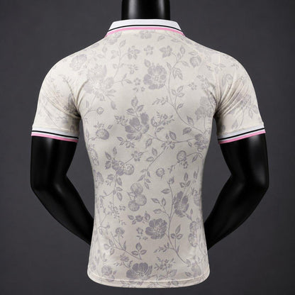 2026-27 Real Madrid Cream with Floral Pattern Special Edition Player S-3XL