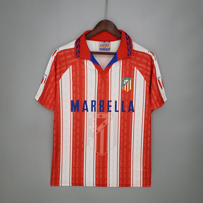 1995-96 Atletico Madrid Home Retro S-XXL
