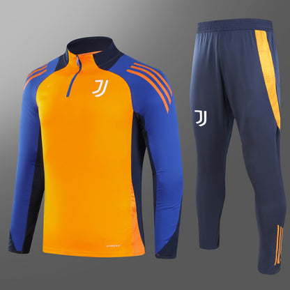 2024-25 Juventus Orange Training Kit S-2XL