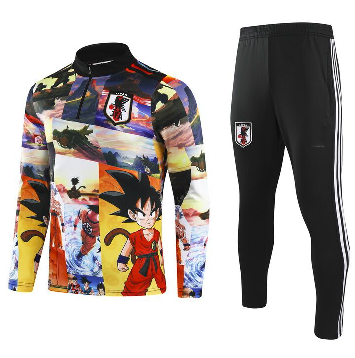 2024-25 Japanese Color Dragon Ball Training Suit Kids Size 10-18