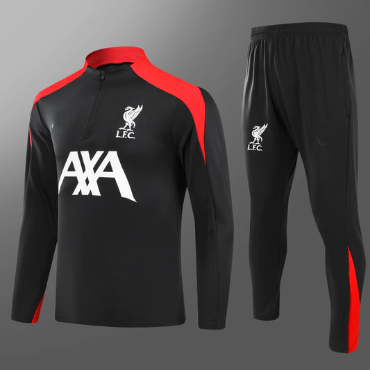 2024-25 Liverpool Black Training Kit S-2XL